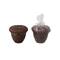 Hello Honey® 5" Brown Unscented Acorn Shaped Candle